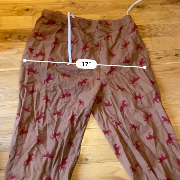 Men’s flannel horse themed pjs set - Picture 9 of 15